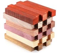 Eighosee Pen Turning Kit for DIY Crafts, 30 Pieces Exotic-Wood Blanks for Pen Turning Supplies 5 X 3/4 X 3/4 Inches