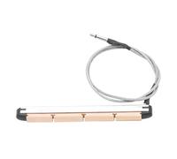 Eighosee Pickup Stick Laminated Hard Stick Piezoelectric Strip, 4-String Piezoelectric Ceramic Pickup Stick
