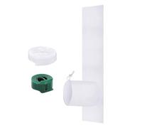 Eighosee Portable AC Sliding Door Vent Kit 100% Sealing Door Seal Kit for Portable Air Conditioner and Tumble Dryer D