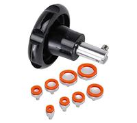 Eighosee Portable Screw Type Watch Case Opening Tool Repairing Movement Watch Case Opener Watch Repair Accessory Tool for Watchmaker Orange