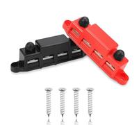 Eighosee Power Distribution Block, 12V 300A Bus Bar, 3/8Inch Studs Terminal Strip, 12-48V Heavy Duty Terminal Block