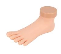 Eighosee Practice Foot Model Flexible Movable Soft Fake Foot Tool for Nail Art Train