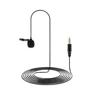 Eighosee Professional Microphone for Phone Portable Mini Stereo HiFi Sound Condenser Microphones Clip Lapel Microphone