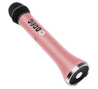 Eighosee Professional Musical Microphone Portable Bluetooth Microphone for Phone Handheld Mic(Pink)