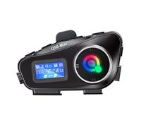 Eighosee Q58-Max Motorcycle Helmet Intercom Bluetooth Headset MP3 Music Sharing 2 People 500M Intercom(Hard Wire)