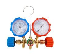 Eighosee R134A Fluoride Table AC Manifold Gauge Set Snow Pressure Gauge R134A Fluoride Table Snow Pressure