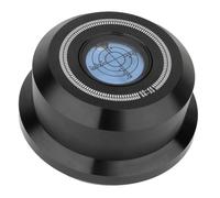Eighosee Record Weight Stabilizer LP Disc Stabilizer Turntable Vinyl Clamp HiFi Premium Audiophile Grade Vinyl Vibration Black Easy Install
