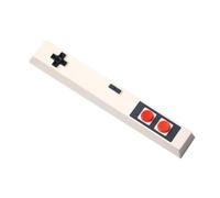 Eighosee Retro Gamepad Keycap 6.25U Spacebar Artisan Keycap ABS Material for MX Switches for Gaming Mechanical Keyboard White
