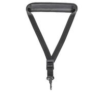 Eighosee Saxophone Double Shoulder Neck Strap Adjustable Sax Stage Play Neck Belt Black
