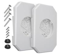 Eighosee Siding Mounting Block,8141DBL Built-in Box Outdoor Light Mounting Block,2Sets for 1/2 Inch Lap Double and 4 Inch Siding