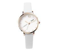 Eighosee Small Gold Watch Women Student Fashion Casual Leather Quartz Wrist Watch Female Trend Literature and Art Wristwatches White