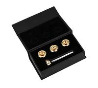 Eighosee Small Mouth Professional Small Mouth Gold-Plated Number 3C 5C 7C 1-1/2C Number Mouth Set