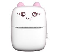 Eighosee Small Portable Wireless Thermal Photo Printer Pocket Student Mini Wrong Label Printer Pink