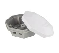 Eighosee STA-55H Safety Keyhole GPS Case IP67 UV High Capacity Housing GPS Case Agricultural GNSS Antenna Housing forRTK Receiver