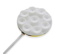 Eighosee Sucker Wireless Fast Charging Charger Portable 10W Fast Portable Mini Wireless Charger Pad for 8X White