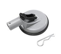 Eighosee Suction Cup Flagpole Bracket Base Wall Mount Outdoor Metal Aluminum Alloy 1Piece