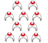 Eighosee Swing Top Glass Bottle Caps Flip Beer Bottle Swing Cap for Style Beer Bottle Beer,Soda Bottles,Homebrewing 10Pcs