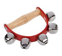 Eighosee Tambourine Handbell Baby Kid Child Early Educational Musical Instrument Rhythm Shaking Small Jingle Bell Toy Tool