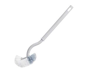 Eighosee Toilet Brush with Soft Bristle Toilet Brush Cleaning Brush WC Brush Cleaning Compact Handle