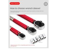 Eighosee Torque Spanner High Adjustable Bike Car Tyre Set Parts 1/4 Inch 5-25N.M