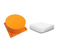 Eighosee Tuya Smart Zigbee Ultrasonic Liquid Level Water Tank Monitor Sensor with Real-Time Alarms for iOS Android APP Control