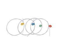 Eighosee Ukulele Strings Acoustic Guitar Ukulele String Replacement Musical Instrument Accessories (5 Set)