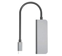 Eighosee USB C to 4K Adapter Type-C 4-In-1 Multi-Port Hub Multifunction Converter for Laptops