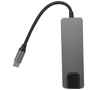 Eighosee USB C Type C HUB to USB 3.0 Charging RJ45 Gigabit Ethernet Adapter Type-C 5 in 1 Converter OS