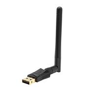 Eighosee USB Network Card 600Mbps WiFi Adapter 2.4G/5.8G WiFi Receiver Transmitter for Pc/OS/Linux black