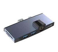 Eighosee USB3.0 Card Reader HUB 4K RJ45 100Mbps Ethernet Adapter SD/TF -SD 4/5/6