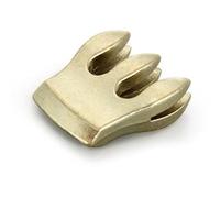 Eighosee Violin mute copper Metal three forks Instrument