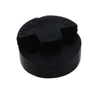 Eighosee Violin Mute Replacement Double Hole Tourte Black Rubber Sordine
