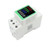 Eighosee Voltage Current KWH Electric Energy Monitor Meter AC80-270V 110V 220V 100A Volt AMP Voltmeter Ammeter Wattmeter Din Rail