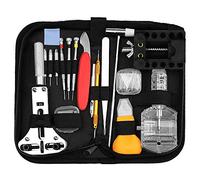 Eighosee Watch Repair Kit, Professional Watch Battery Replacement Tool Link Remover Deluxe Watch Band Tool Set with Carrying Case for Repairing Quartz/Mechanical Wrist Watch