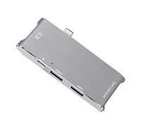 Eighosee YC204 Aluminum Alloy Type-C Hub USB 3.0 HUB Type-C 4K Video HD Output TF Card Reader Usb-C Hub Adapter for