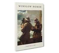 Eight Bells Winslow Homer Canvas Wall Art Print 30x20 Inch