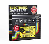 EIGHT Build Your Own Electronics Game Lab, Black