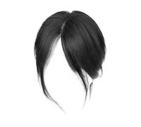Eight-Character Bangs Wig - Women's Eight-Character Bangs Wig | Forehead Bang | Washable Hair Extensions, Breathable Synthetic Wigs, Middle Part Side Fringe, Natural Looking Hair Topper