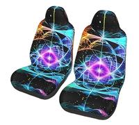 Eight Dimensional Space Dua Sarung JOK Mobil,*, Sarung JOK Mobil Depan, Cocok Untuk Sebagian Besar Mobil, SUV, Truk, Van, Dll.