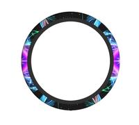 Eight Dimensional Space Elastic Steering Wheel Cover, Universal 15-Inch (Approximately 38.1 Cm) Size, Suitable For Sedans, Suvs, Etc.