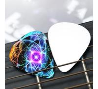 Eight Dimensional Space Patterned guitar pick set - (thin/medium/thick), widely compatible with all kinds of stringed instruments,