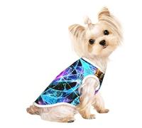 Eight Dimensional Space Pet Breathable Sleeveless T-shirt S for Small Dogs and Cats, Soft, Comfortable, Stylish