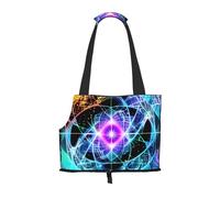 Eight Dimensional Space Pet Carrier Bag-Foldable Travel Tote For Small Dogs Cats, Portable Soft Sided Pet Crate With Seatbelt For Cat Puppy