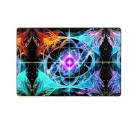 Eight Dimensional Space Printed Living Room Carpet 72 * 48 inches for Coffee Table/Bedside/Office/Balcony