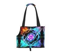 Eight Dimensional Space Printed Pet Shoulder Bag, Specially Designed for Small Dogs and Cats, Multifunctional Shoulder and Handbag