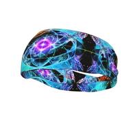 Eight Dimensional Space Sports Sweatband Headband Lightweight Stretch Breathable Moisture Absorbing for Men and Women