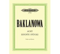 Eight Easy Pieces for Violin and Piano : 1st Position