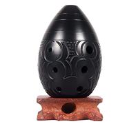 Eight-hole Pear-shaped Black Pottery Students Beginners Play The National Musical Instrument Xun Ocarina ocarina instrument (3)