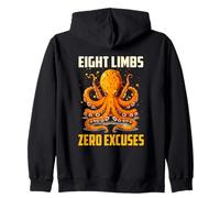EIGHT LIMBS ZERO EXCUSES Zip Hoodie