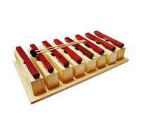 Eight Note Mahogany Tone Brick C Tuning Block Mahogany Xylophone Percussion Teaching Aids Musical Instrument